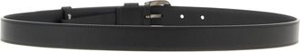 Valentino Garavani Mens Black Calfskin Regular Belt