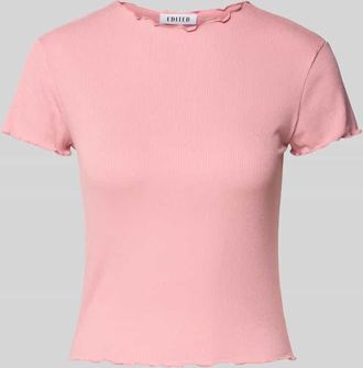 Edited T-Shirt mit Rundhalsausschnitt Modell Randi in Pink, Gr&ouml;&szlig;e 34