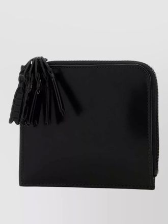Comme Des Gar&ccedil;ons leather cardholder tassel detail design