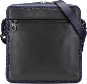 Bottega Veneta Borsa Pre-owned in Pelle con Rifiniture Intrecciato - - Pre-owned - Donna - Nero - ONE SIZE