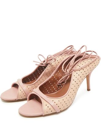 Malone Souliers Alba cut-out sandals - women - Calf Leather/Calf Leather/Calf Leather - 40 - Pink