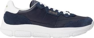 Polo Ralph Lauren Leren Sneakers - Heren - Sneakers - Blauw - 41 EU - Leer - Schoenen