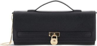 Michael Kors Handbags, female, Black, ONE SIZE, Hamilton Moderne Medium Leather Convertible Shoulder Bag