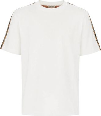 Burberry T-shirt - Heren - T-shirts - Veelkleurig - M - Katoen - Tops