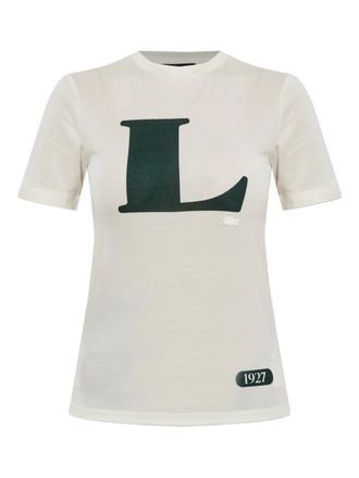 Lacoste T-shirt con grafica - Bianco