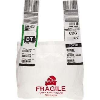 Undercover Fragile Embroidered Tote in Off White at Nordstrom