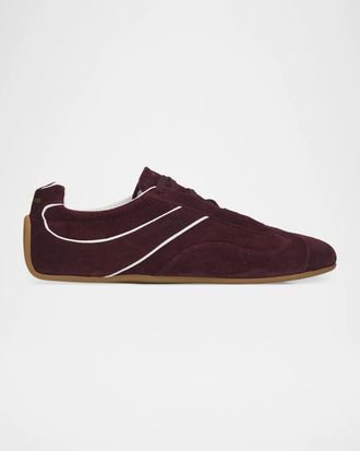 Tom Ford Men & apos;s Suede Low-Top Sneakers