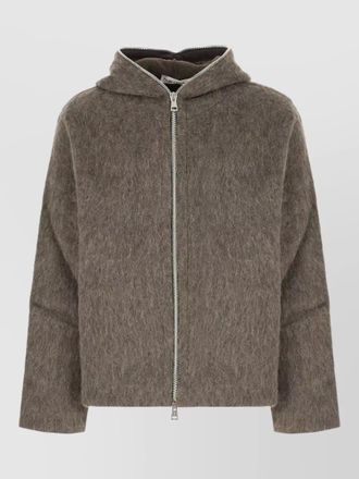 Our Legacy wool hooded sweater long sleeves textured