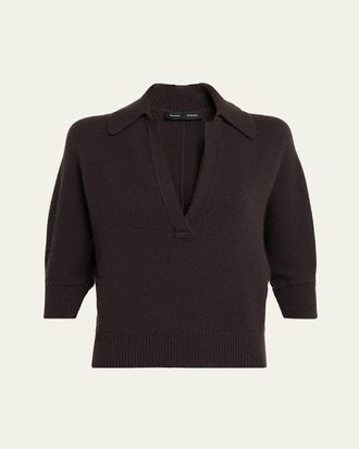 Proenza Schouler Vella Cashmere Top
