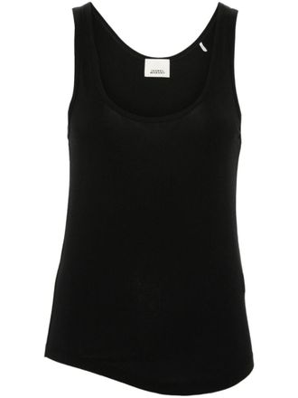 Isabel Marant Black Malia Jersey Tank Top