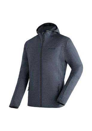 Maier Sports Fleecejacke MAIER SPORTS Fave M, Herren, Gr. 48, grau (graphit), 95% Polyester (recycled), 5% Elasthan, Rundhals, Jacken Fleecejacke, Herren Fleece mi
