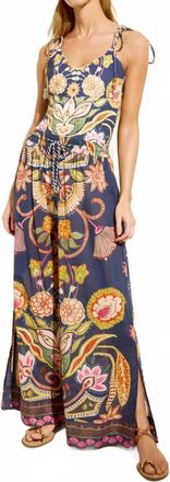 Marie Oliver Ariel Wide Leg Pant In Neptune
