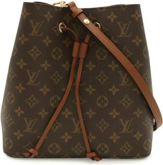 Louis Vuitton Pre-owned Vintage Bucket Bag - Dames - Vintage Tas - Bruin - ONE Size - Leer - Vintage