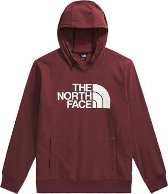 The North Face logo-print hoodie - men - Elastane/Polyester - S - Red