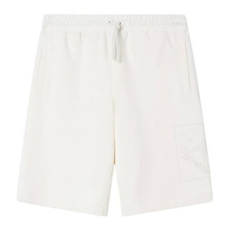 Emporio Armani Casual Shorts, male, Beige, Size: XS Sweat Shorts