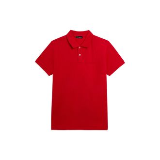 Freddy Polo Uomo Freddy in Piquet di Cotone con Logo Outline