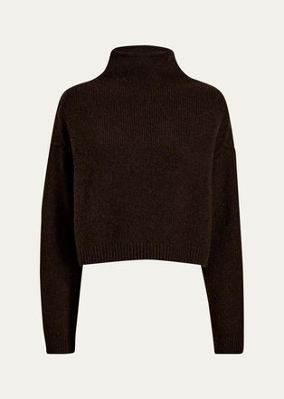 Khaite Marke Mock Turtleneck Cashmere Sweater