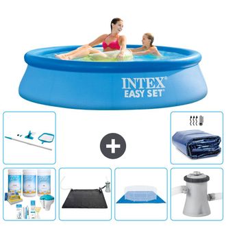 Intex Piscina Easy Set Redonda - 244x61 Cm - 7-piezas S20117