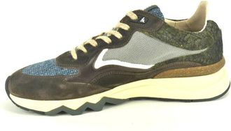 Floris Van Bommel D.Bruin Combi Runner N. - Heren - Sneakers - Veelkleurig - 40 1/2 EU - Schoenen