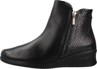 24hrs 26949 Bot&iacute;n Cremallera Lateral - Shoes - Mujer - Negro - 38 EU