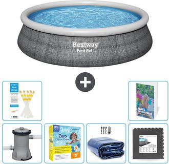 Bestway Piscina Bestway Fast Set Redonda - 457x84 Cm - 7-piezas S285