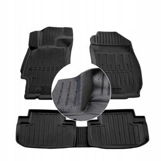 OEM Alfombrillas Y Limpiaparabrisas De Goma Subaru Forester 4 Sj 2012-2018 Ud Canales
