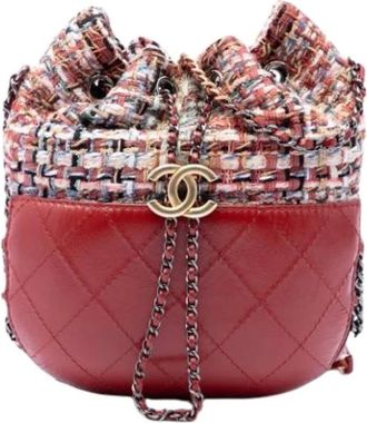 Chanel Pre-owned Gabrielle Bucket Bag - Pre-owned - Mujer - Rojo - ONE SIZE