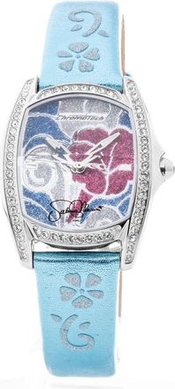 Chronotech Leather Womens Watch