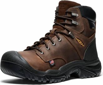 Keen Mens Mt Vernon Ii 6 Waterproof Boot In Earth/black