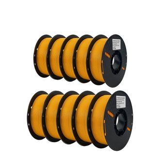 OEM Filamento Pla Para Impresoras 3d, 1,75 Mm De Di&aacute;metro, Rollo De 1 Kg, 10 Kg De Pla Naranja