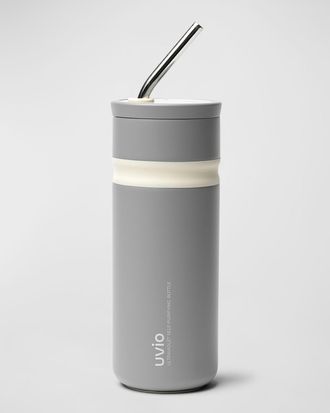 OHOM Self-Purifying Straw Water Bottle