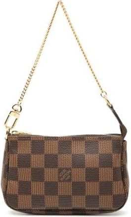 Louis Vuitton Pre-owned Mini Bags, female, Brown, Size: ONE SIZE Pre-owned Mini Pochette Accessoires