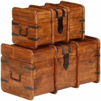 vidaXL Conjunto De Arcos 2 Pcs Acacia Acabado Masivo A Mel