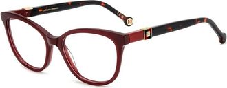 Carolina Herrera Optical Frame - Dames - Brillen - Rood - 53 MM - Accessoires