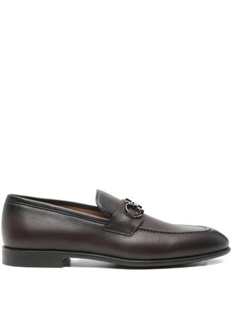 Ferragamo Leren loafers - Bruin