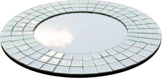 Itamoby Specchio Venezia da parete, circolare, per bagni e camere da letto