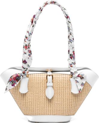 Dolce & Gabbana Womens Floral-Handle Tote Bag