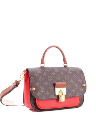 Louis Vuitton Vaugirard Handbag Monogram Canvas with Leather satchel - Bruin
