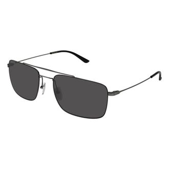 Gucci Gg2256Sa Zonnebril - Heren - Accessoires - Grijs - Maat: 59 MM Nylon