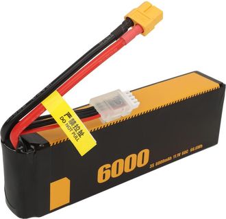 OEM Bater&iacute;a De Pol&iacute;mero De Litio De 6000 Mah, 11,1 V Y 60c Para Modelos Radiocontrolados A Escala 1/10 Y 1/8