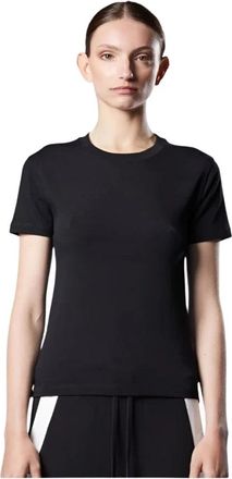 Thom Krom Zwart T-shirt met ronde hals - Dames - T-shirts - Zwart - XS - Katoen - Tops