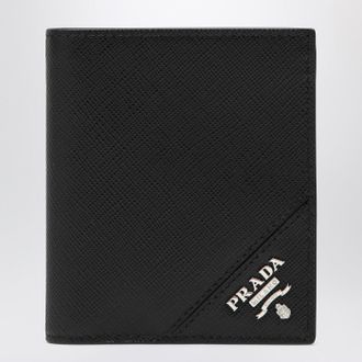 Prada Small black wallet in Saffiano