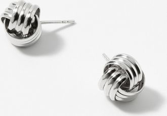 Simons Womens Knot-like earrings