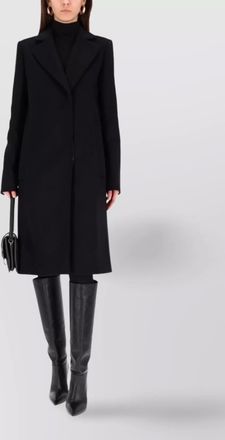 Sportmax knee length coat notched lapels