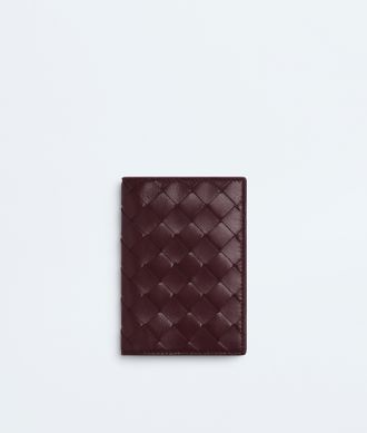 Bottega Veneta Porta passaporto Intrecciato - Bordeaux - Donna - U