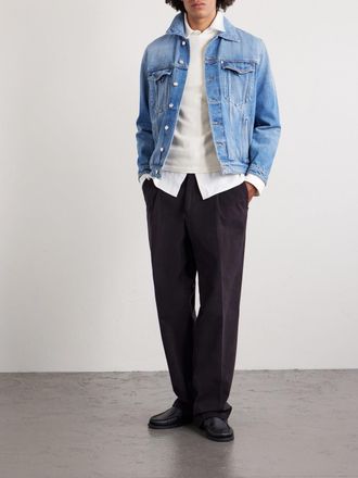 Umit Benan Kevin Faded Denim Jacket