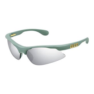 Gucci GG1774S005 Mirrored Lens Sunglasses - White