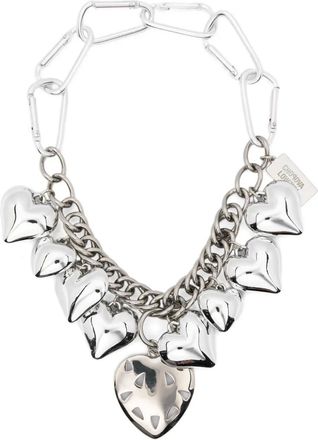 Chopova Lowena Halsketting met hart bedel - Zilver