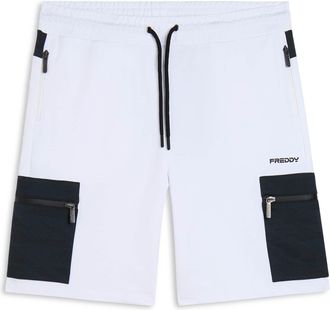 Freddy Pantaloni corti sportivi con tasconi stampa fantasia