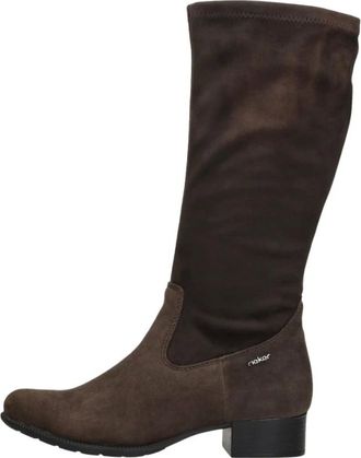 Rieker Lange Laarzen - Dames - Schoenen - Bruin - Maat: 39 EU
